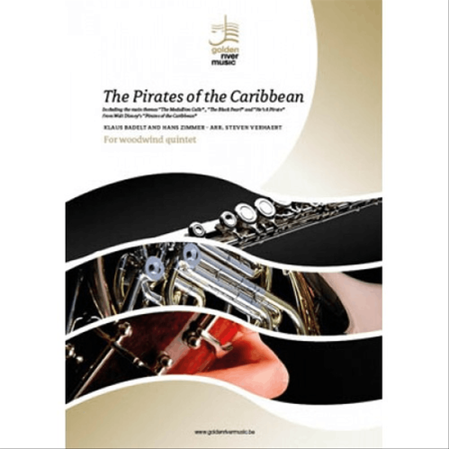 Pirates of the Caribbean Woodwind Quintet - Sheet Music