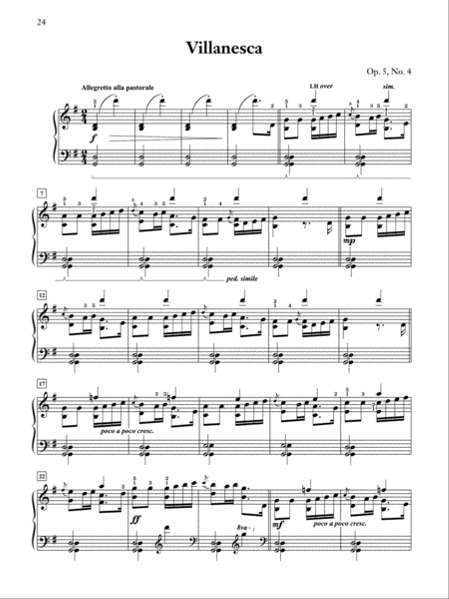 Twelve Spanish Dances, Op. 5 Small Ensemble scores gallery preview page 2