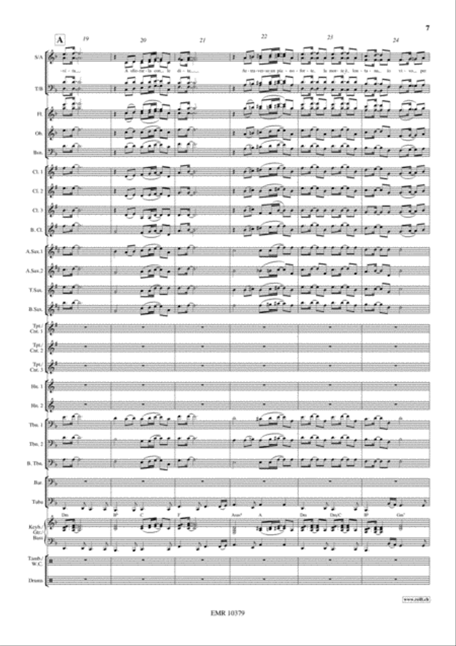 Vivo Per Lei Vivo Per Lei 4-Part scores gallery preview page 8