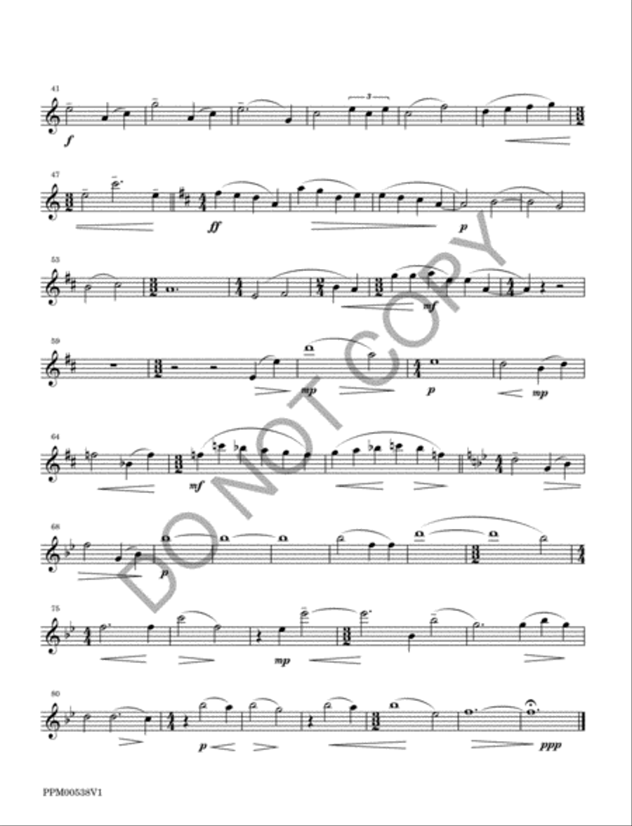 Christ, Mighty Savior - Instrumental Parts 4-Part scores gallery preview page 9