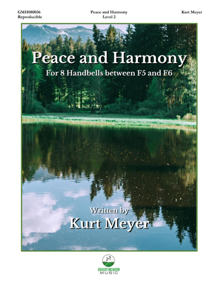 Book cover for Peace and Harmony (for 8 handbells)