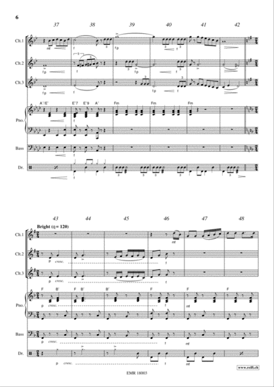 Yankee Doodle Clarinet scores gallery preview page 6