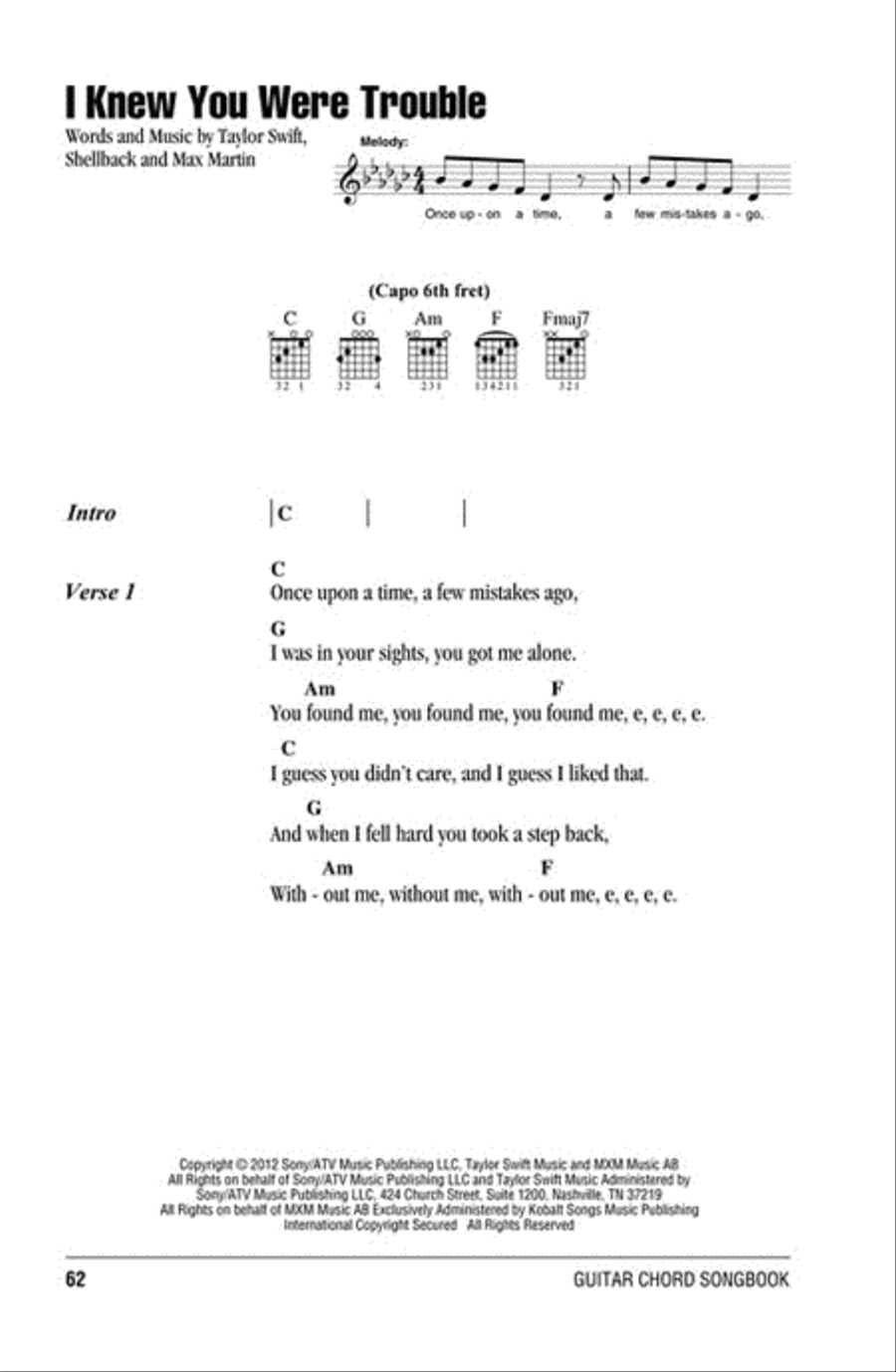 Country Hits - Guitar Chord Songbook Electric Guitar scores gallery preview page 5