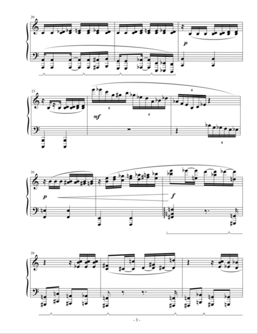 Sonata in 014 & 016 Sonata in 014 & 016 Piano Solo scores gallery preview page 3