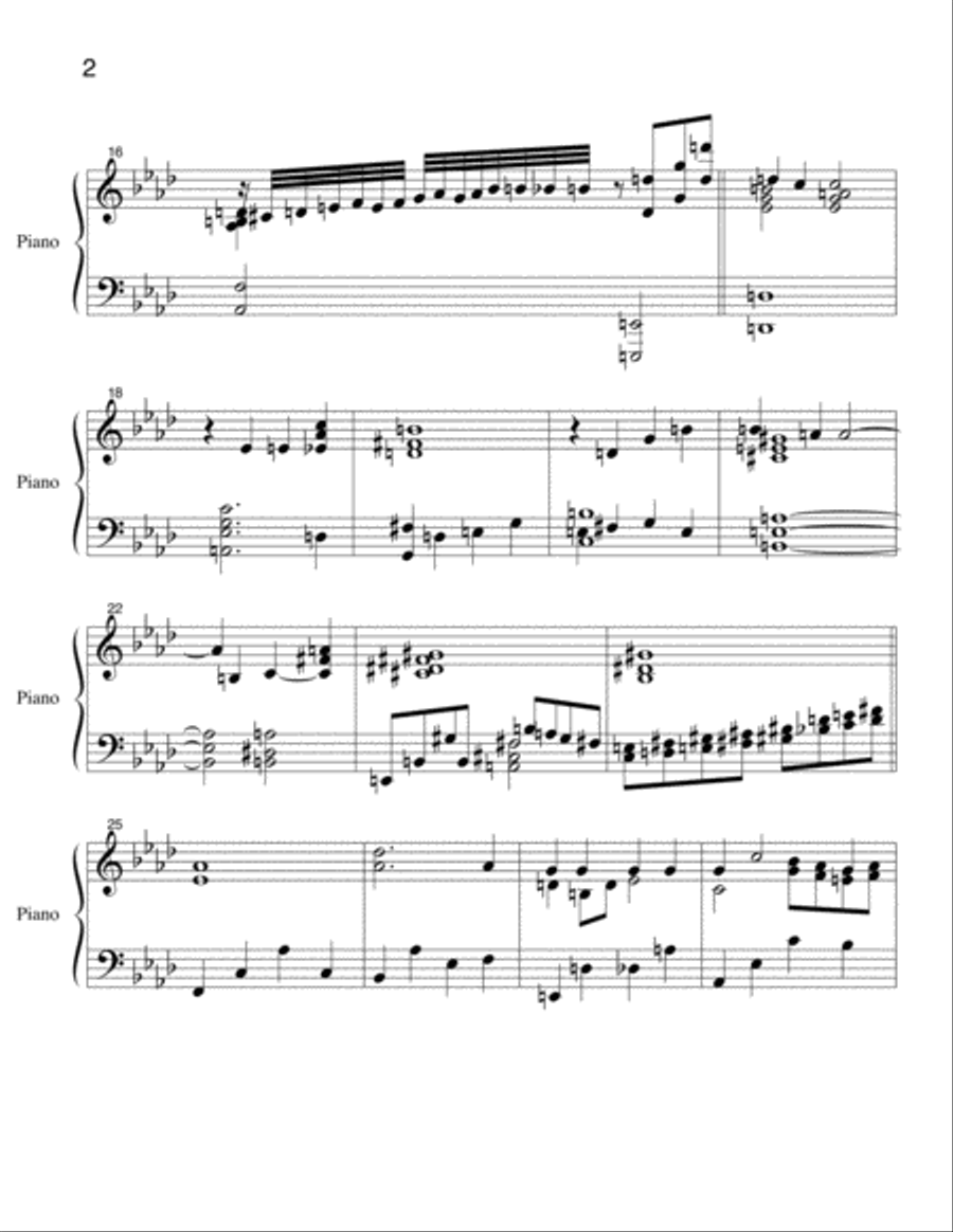 All The Things You Are All The Things You Are Piano Solo scores gallery preview page 2