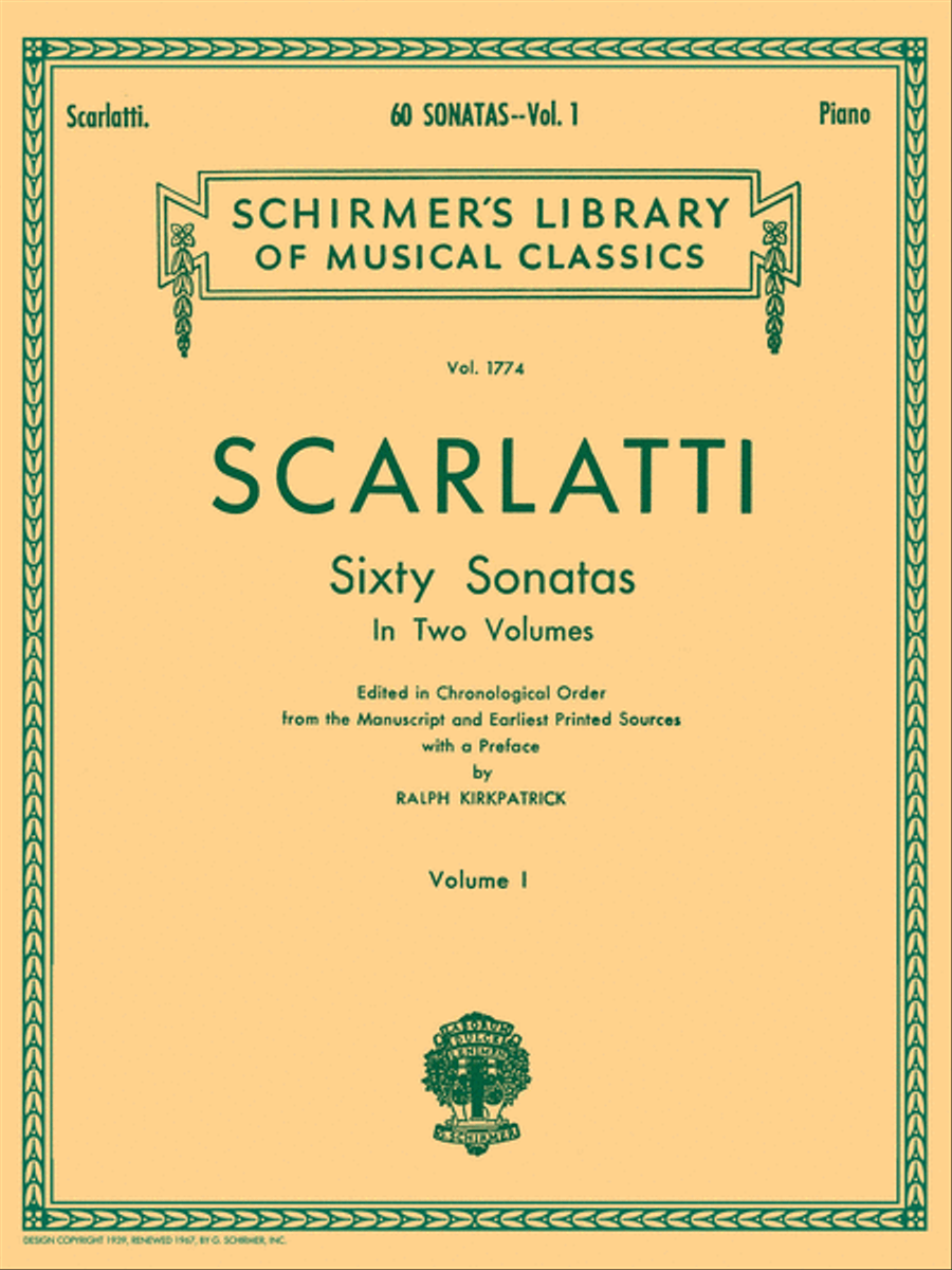 60 Sonatas - Volume I 60 Sonatas - Volume I Piano Solo scores gallery preview page 1