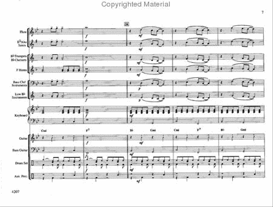 Remember When? Concert Band scores gallery preview page 6