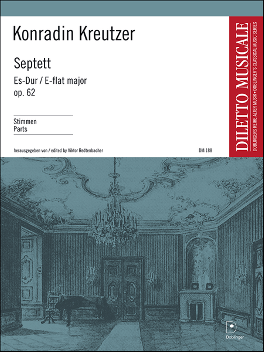 Septett Es-Dur op. 62 Part scores gallery preview page 1