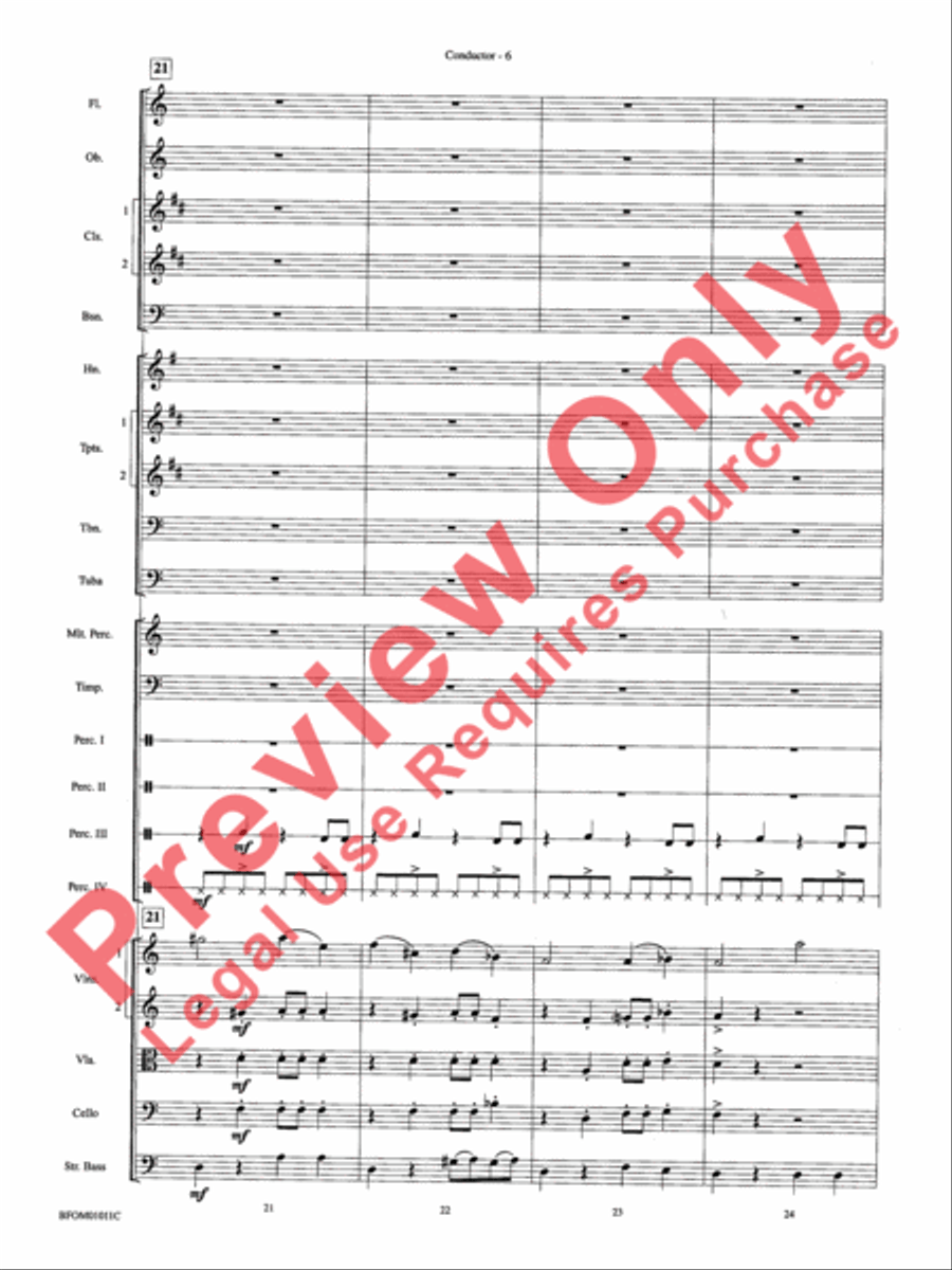 Dark Adventure Full Orchestra scores gallery preview page 9