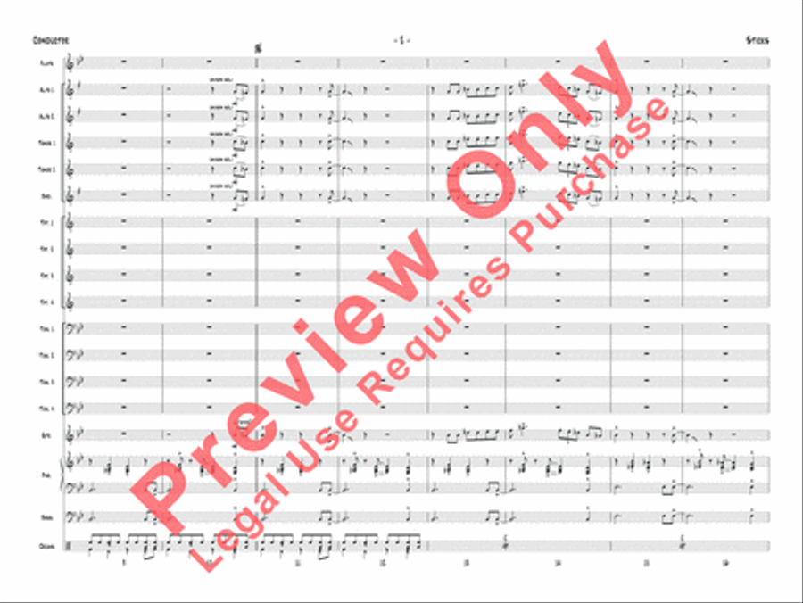 Sticks Sticks Jazz Ensemble scores gallery preview page 21