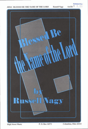 Book cover for Blessed Be the Name of the Lord