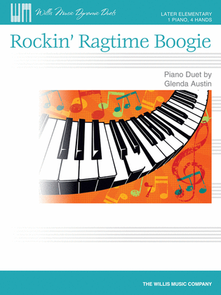 Book cover for Rockin' Ragtime Boogie
