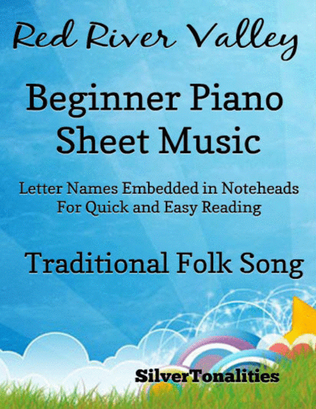 Red River Valley Beginner Piano Sheet Music