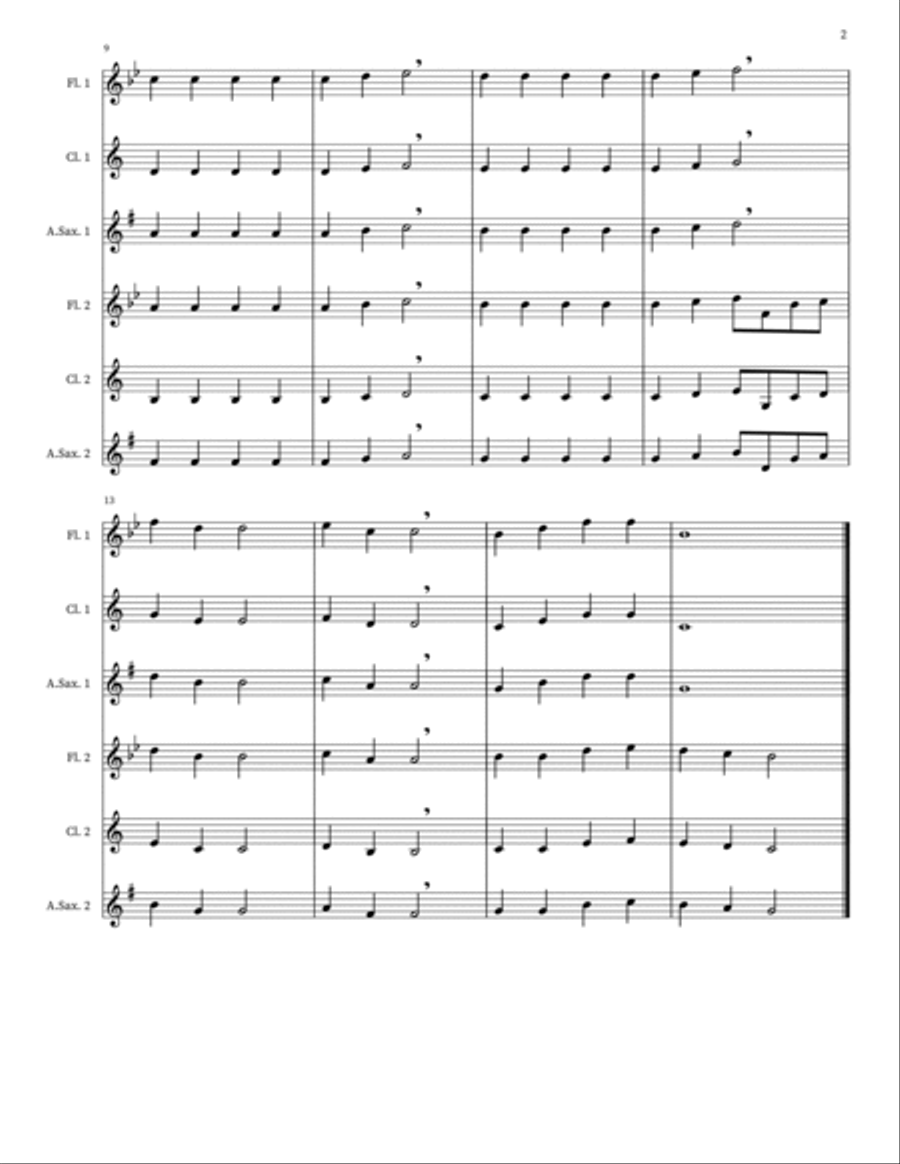 Lightly Row Small Ensemble scores gallery preview page 2