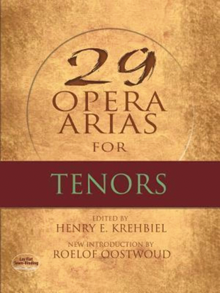 Book cover for 29 Opera Arias For Tenors