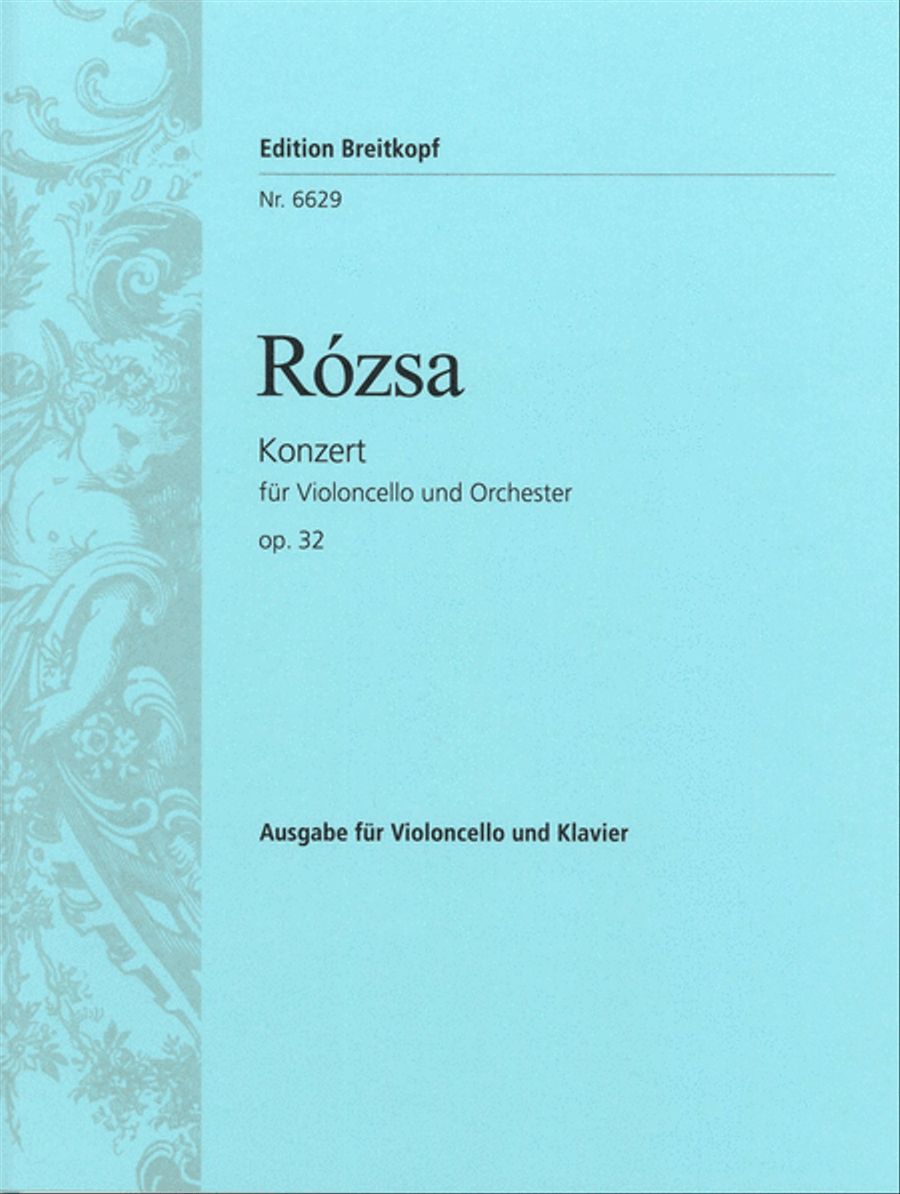 Violoncello Concerto Op. 32 Piano Accompaniment scores gallery preview page 1