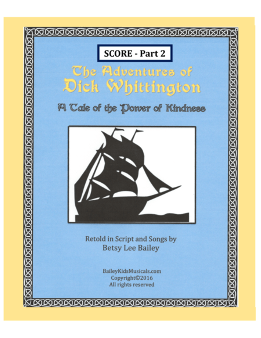 The Adventures of Dick Whittington - Score Part 2 Voice scores gallery preview page 1