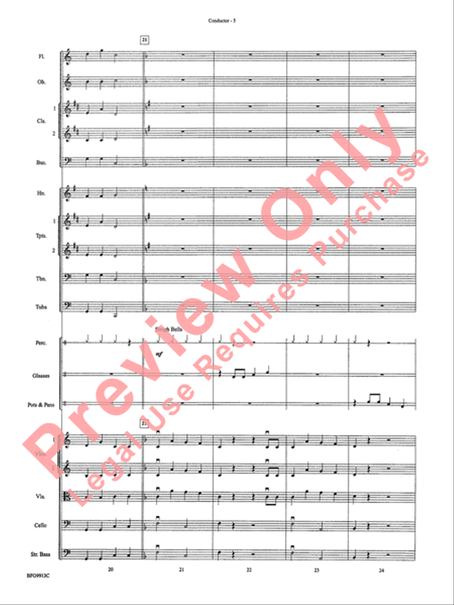 Christmas in the Kitchen Christmas in the Kitchen Full Orchestra scores gallery preview page 7
