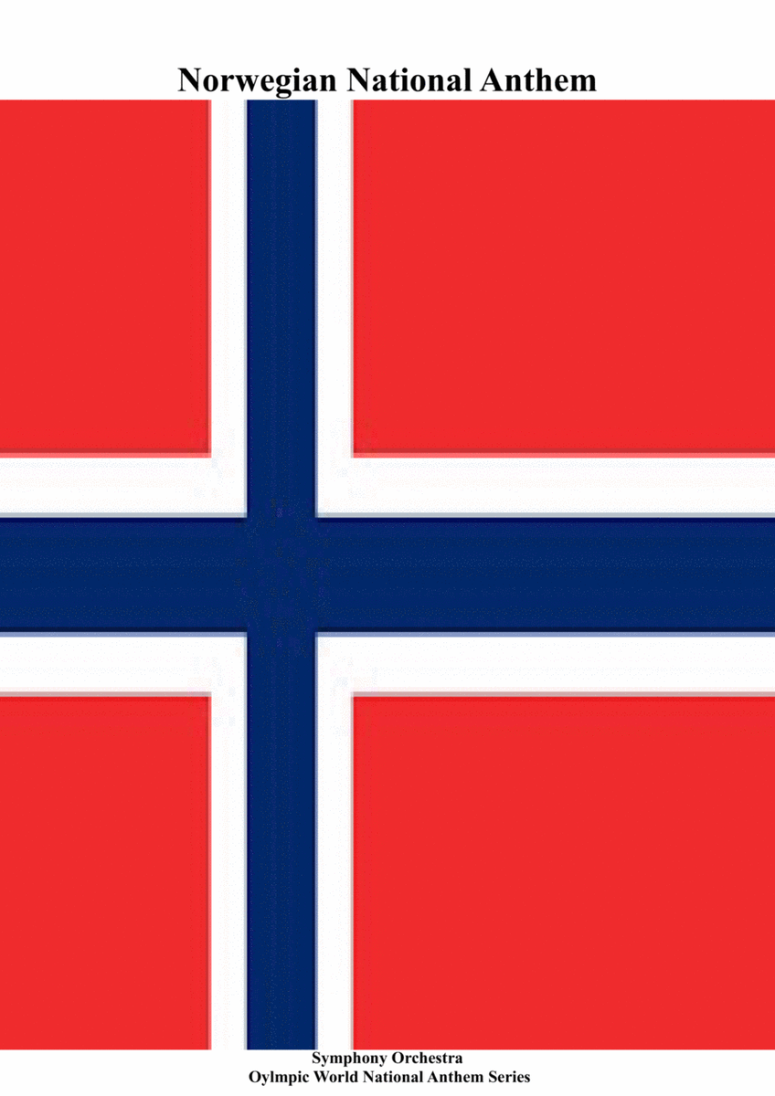 Norwegian National Anthem for Symphony Orchestra (Kt Olympic Anthem Serie9 image number null