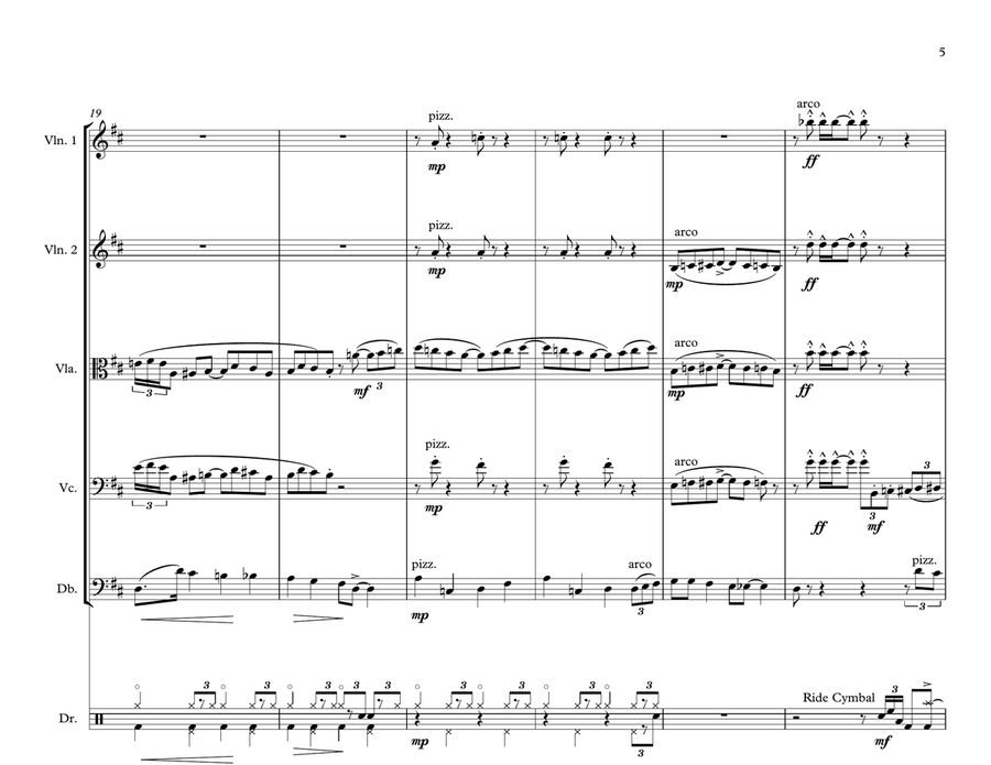 Satin Doll String Orchestra scores gallery preview page 5