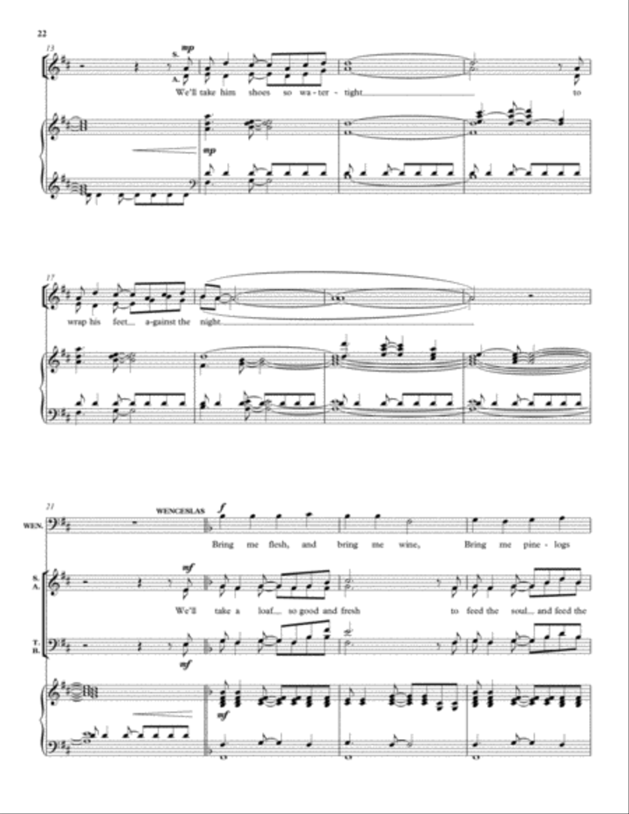 Wenceslas 4-Part scores gallery preview page 8