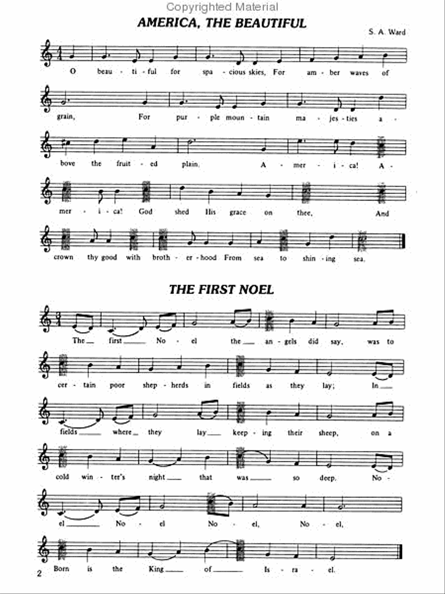 Alfred's Very First Tonechime Arrangements Handbell Choir scores gallery preview page 68