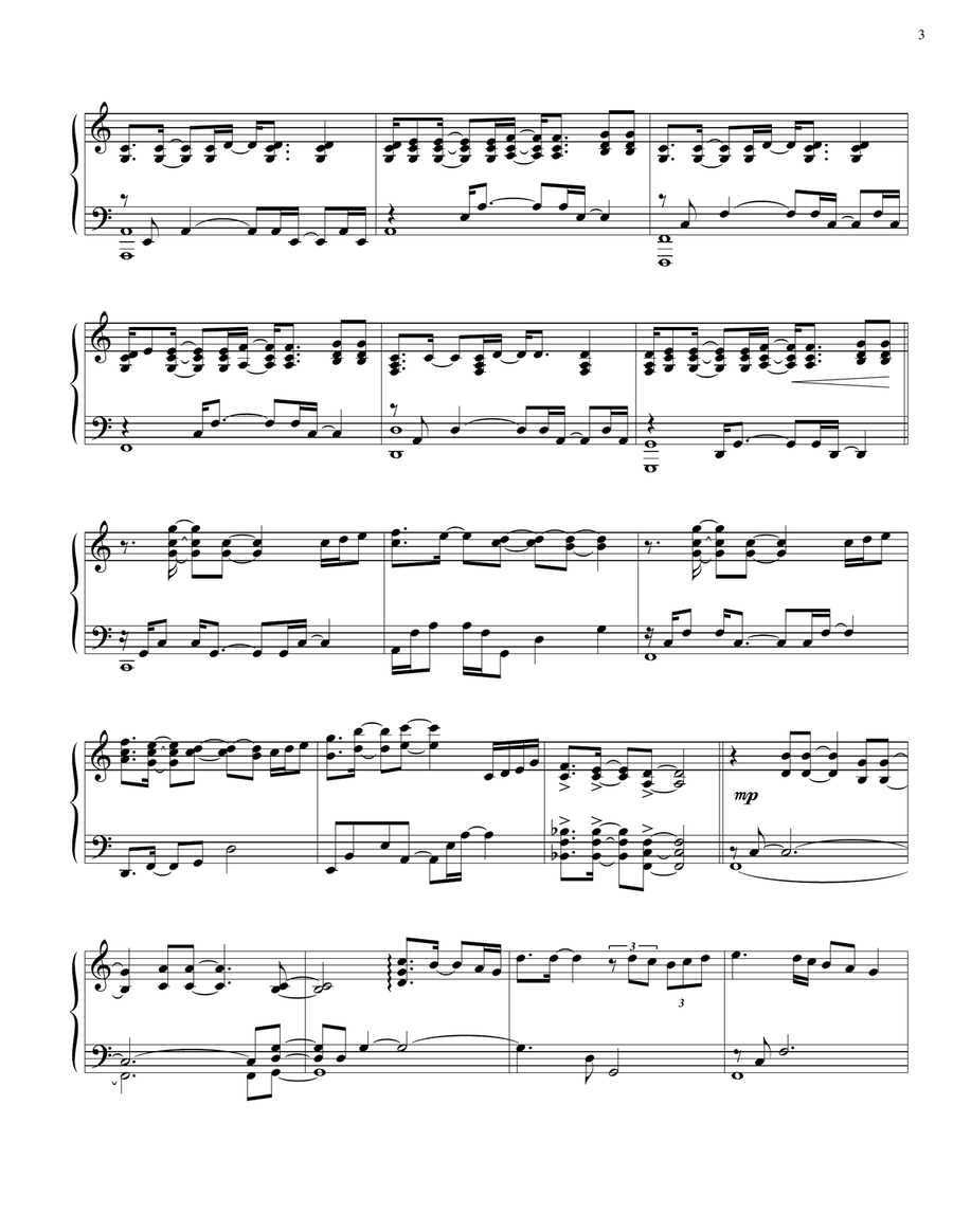 Creations Creations Piano Solo scores gallery preview page 3
