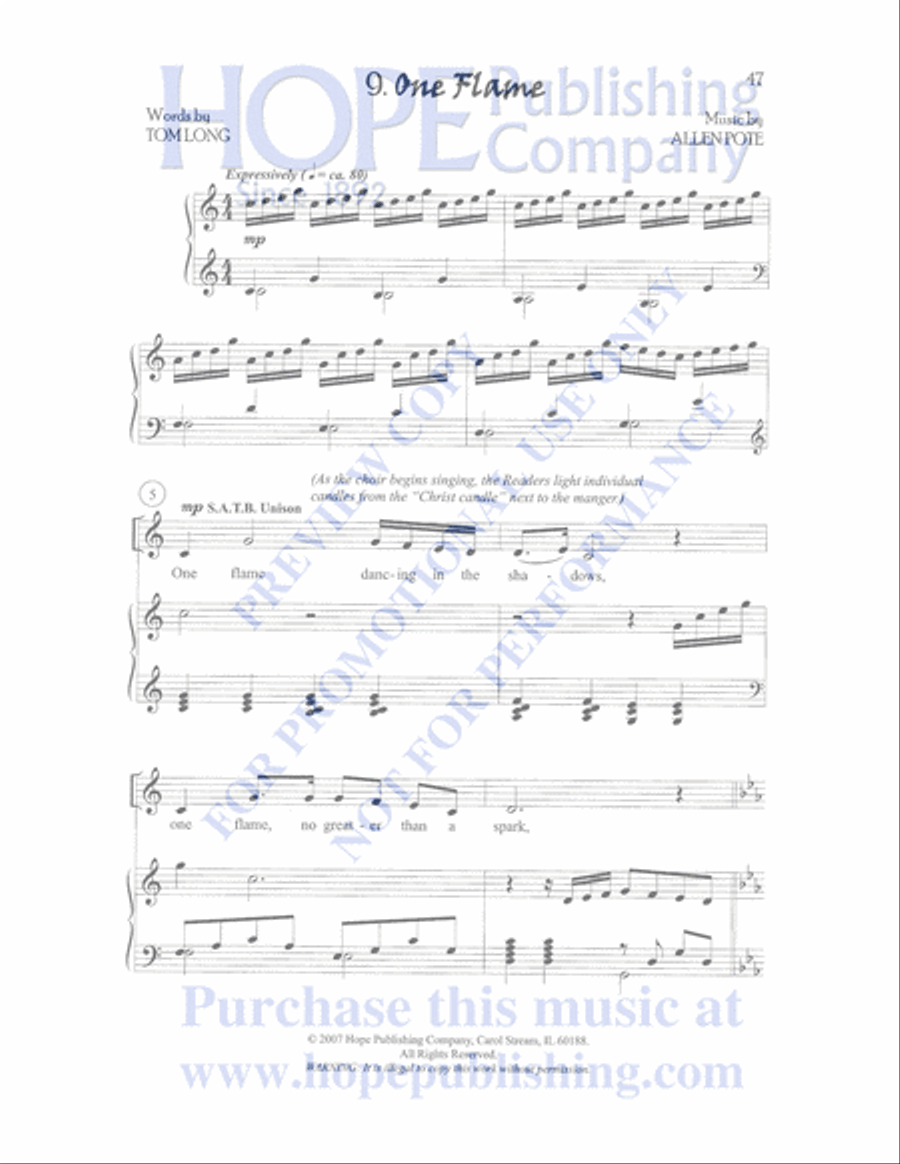By Heaven's Light Choir scores gallery preview page 48