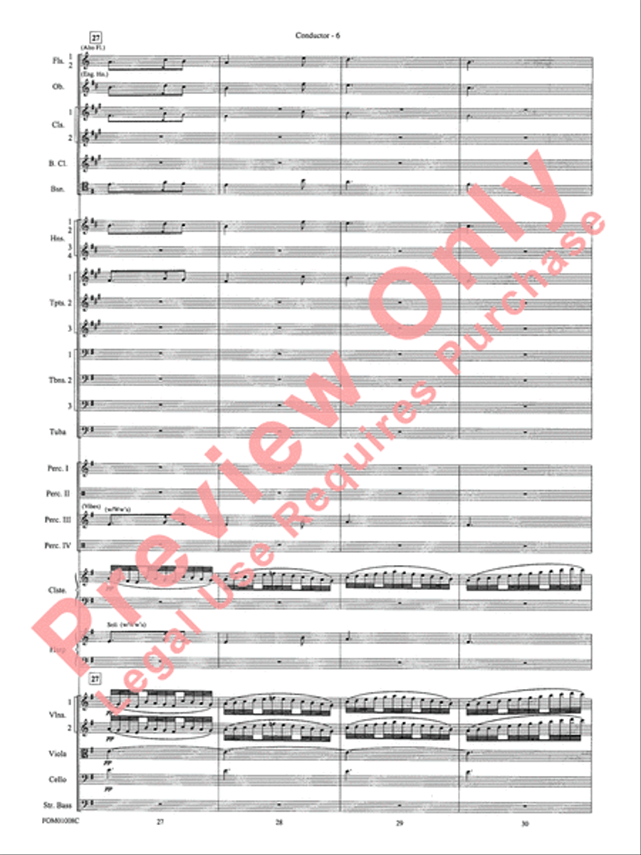 Harry Potter Symphonic Suite Full Orchestra scores gallery preview page 9