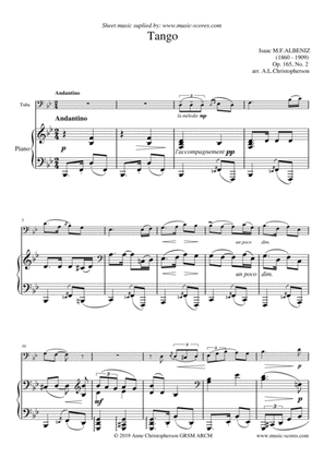 Tango - Tuba and Piano