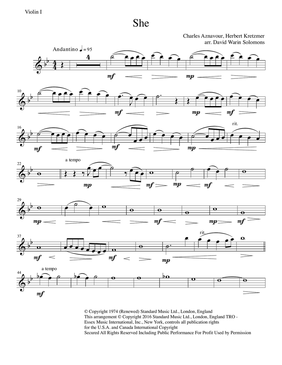 She String Quartet scores gallery preview page 6