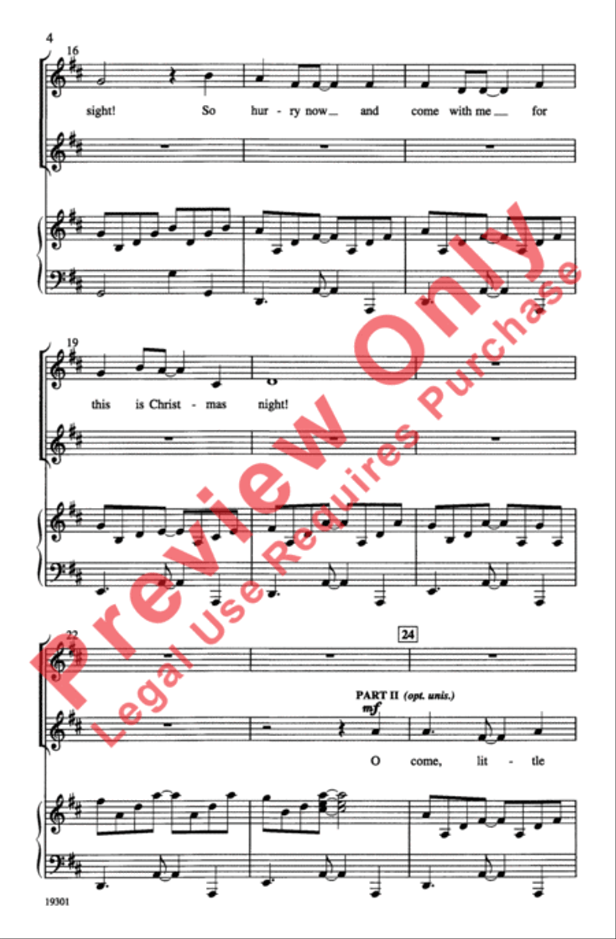 Christmas Lullaby Calypso - 2-Part 2-Part scores gallery preview page 4