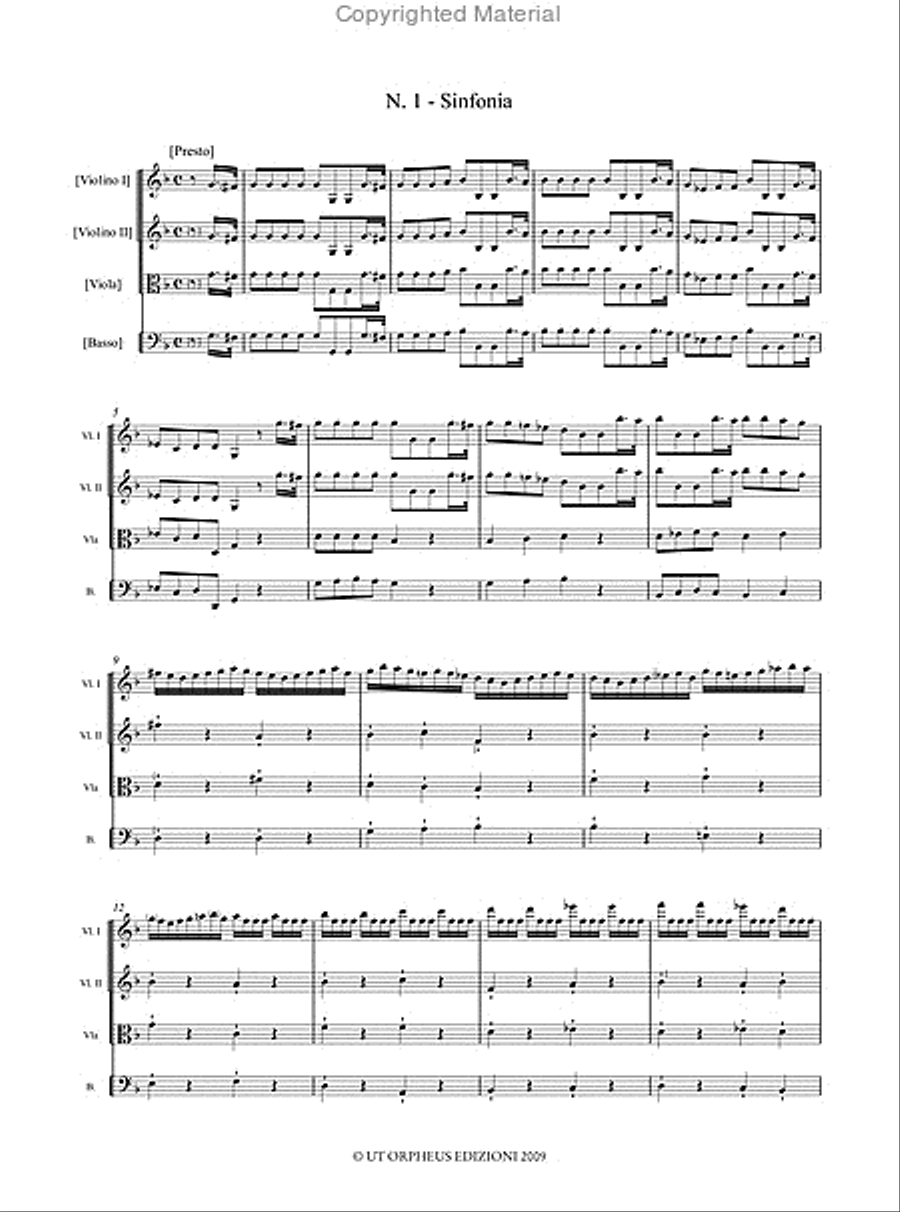 Oratorio di Maria dolorata (Napoli, ca. 1723) for 5 Voices, Choir and Instruments. Critical Edition Choir scores gallery preview page 3