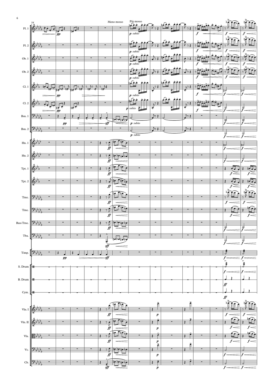 Prelude - Debussy Prelude - Debussy Full Orchestra scores gallery preview page 6