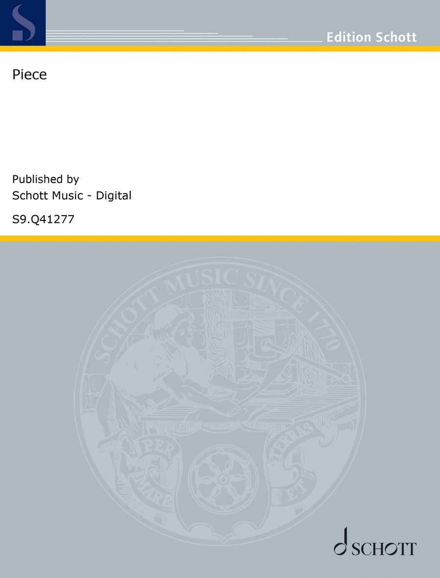 Pièce Flute Solo scores gallery preview page 1