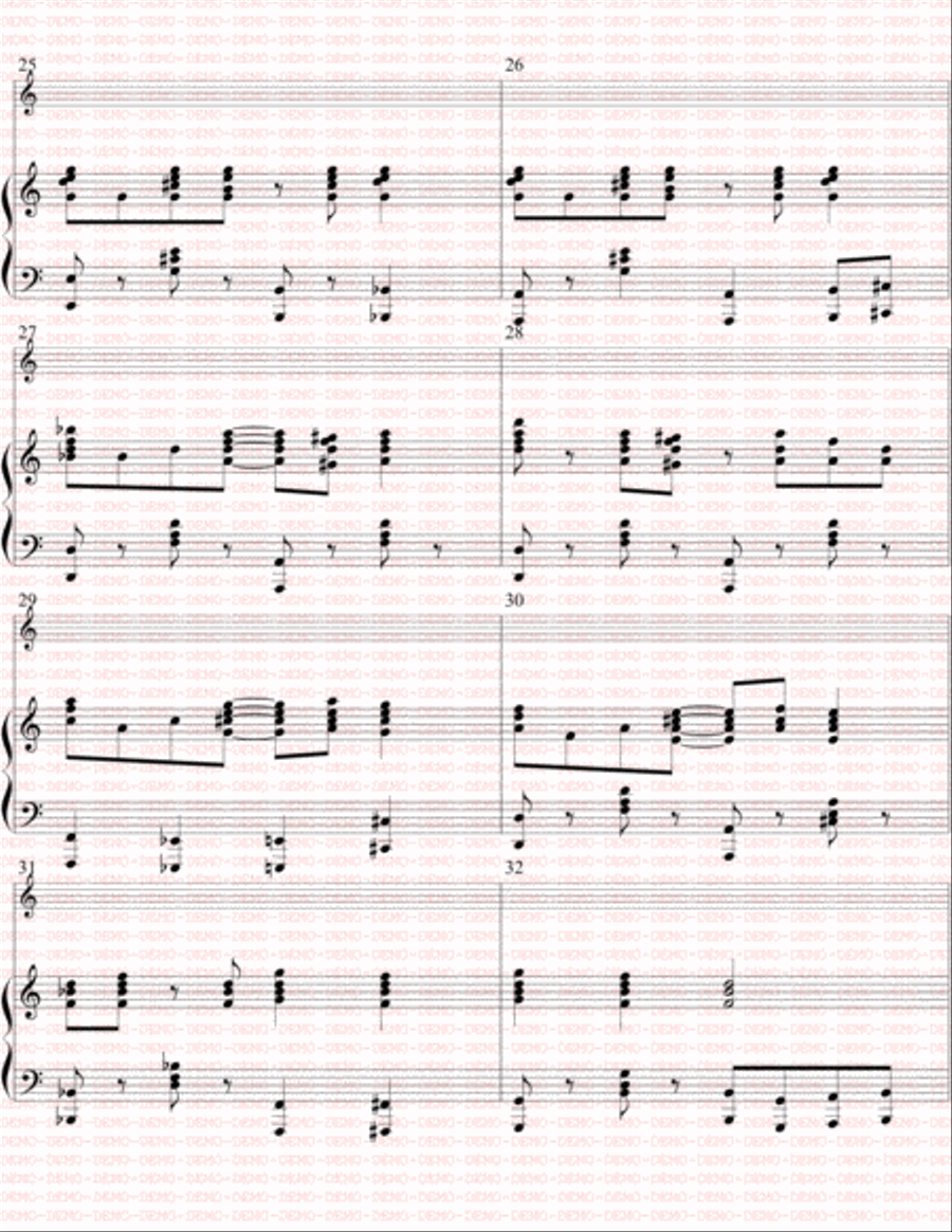 Cindy's Rag Piano Solo scores gallery preview page 4
