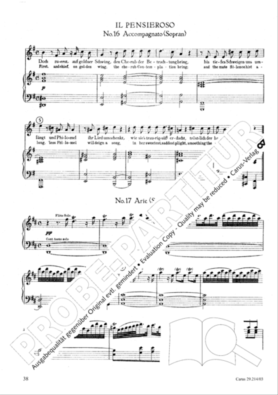 L'Allegro, il Pensieroso ed il Moderato TB scores gallery preview page 39