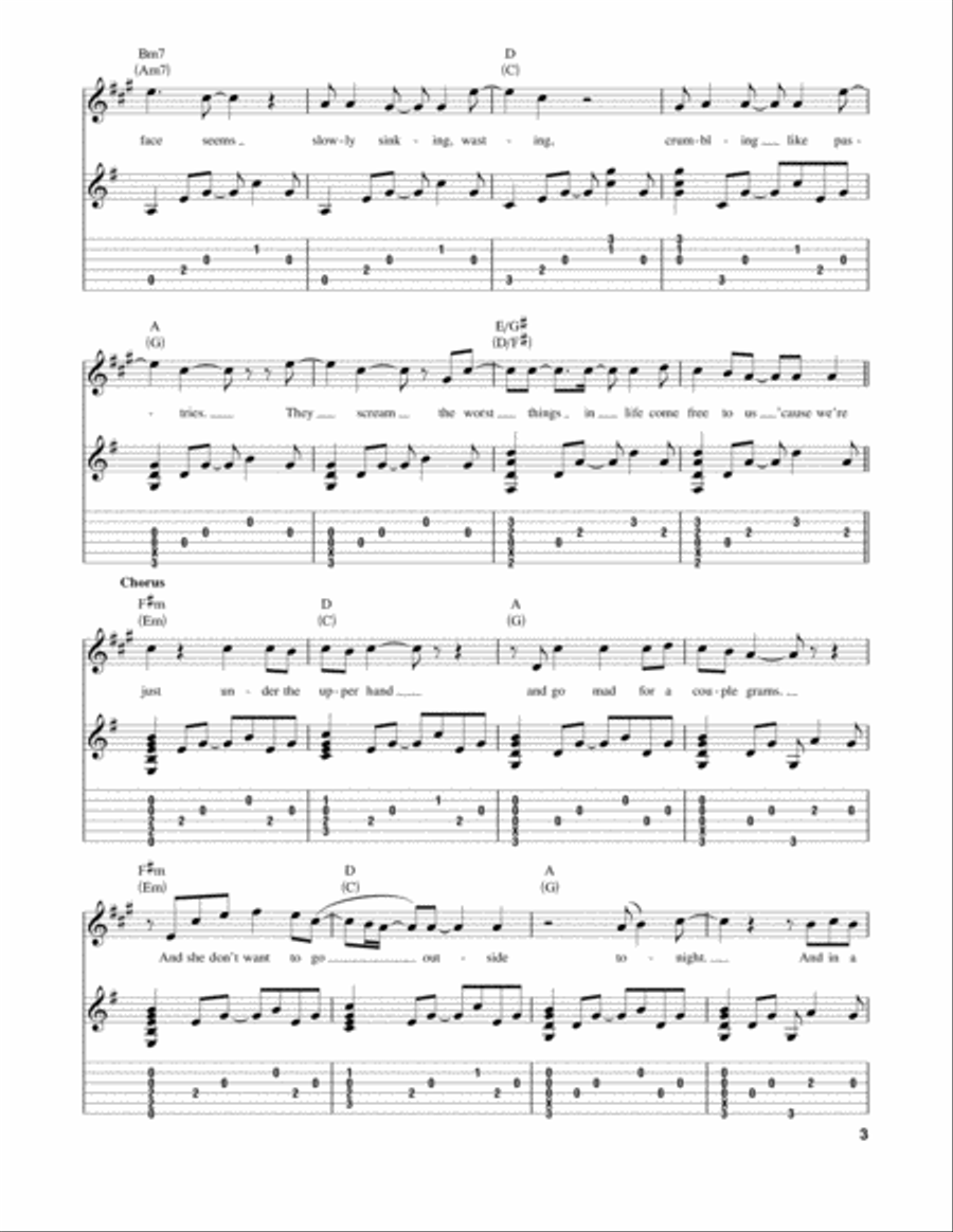 The A Team Electric Guitar scores gallery preview page 3