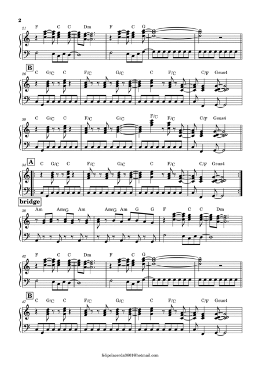 Jump Piano scores gallery preview page 2