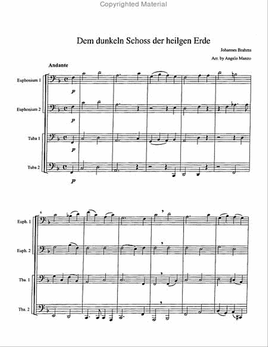 Dem dunkeln Schoss der heilgen Erde EETT scores gallery preview page 2