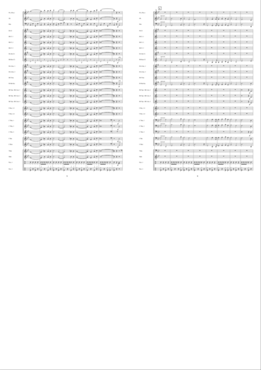 The Longest Day The Longest Day Brass Band scores gallery preview page 4