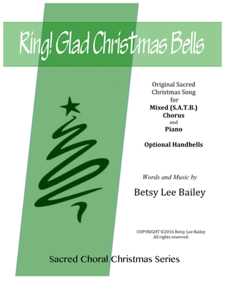 Book cover for Ring Glad Christmas Bells - SATB