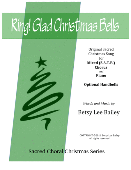 Ring Glad Christmas Bells - SATB image number null