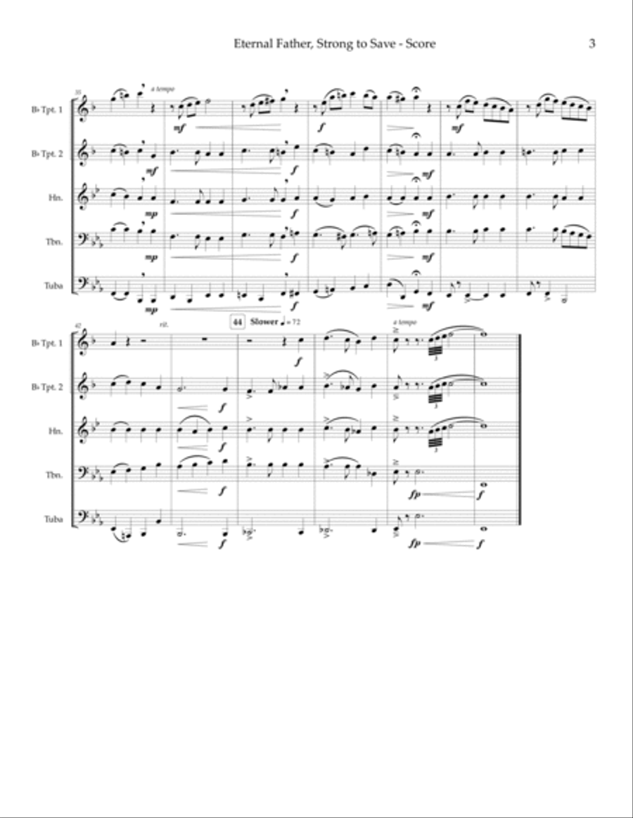 Eternal Father, Strong to Save (Navy Hymn 