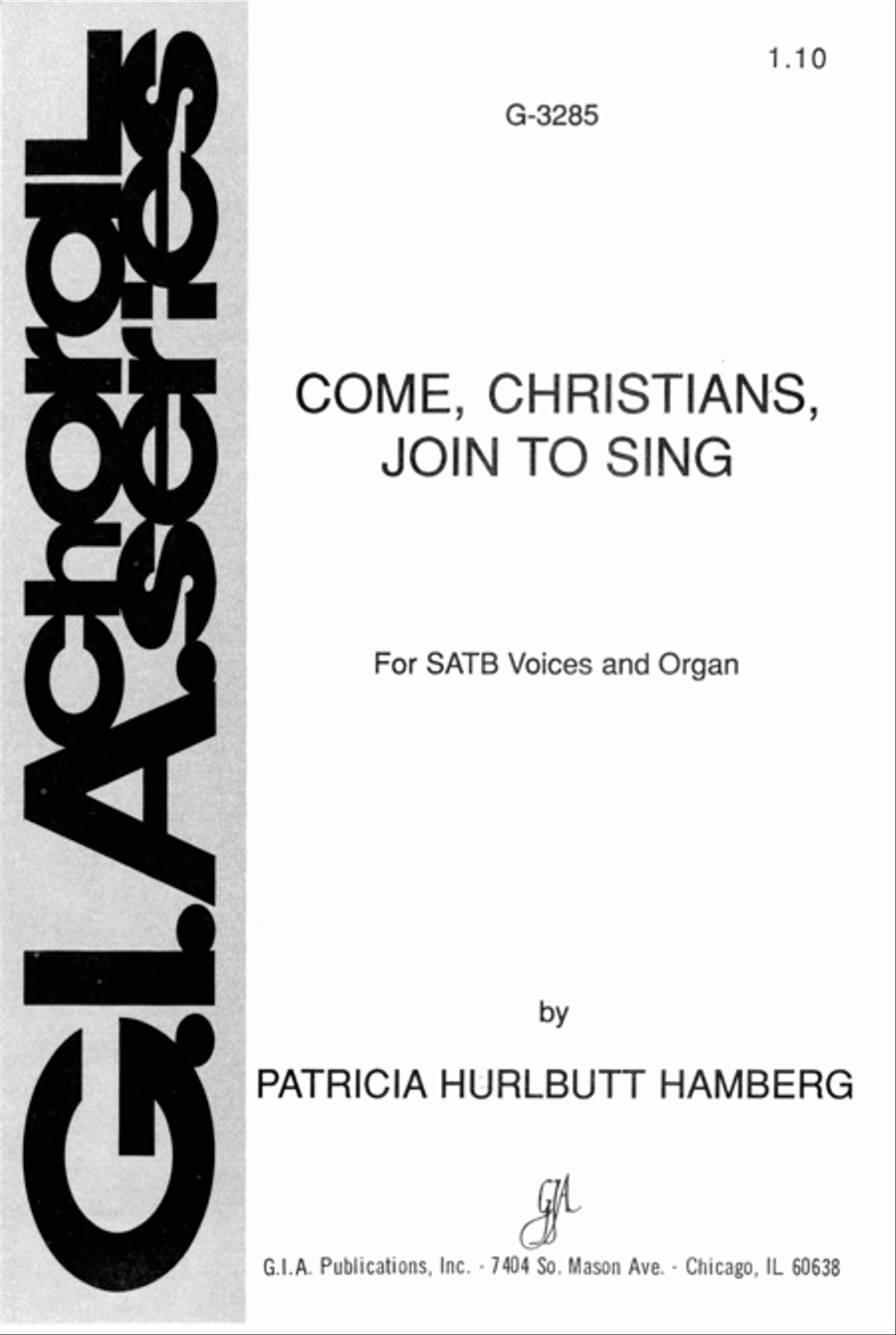 Come, Christians, Join to Sing 4-Part scores gallery preview page 1