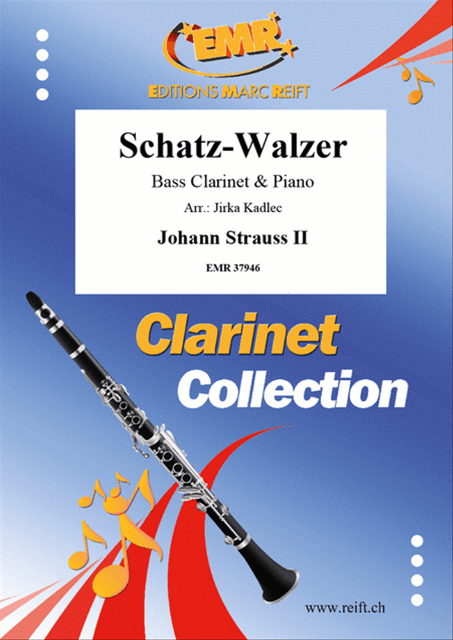 Schatz-Walzer Bass Clarinet scores gallery preview page 1