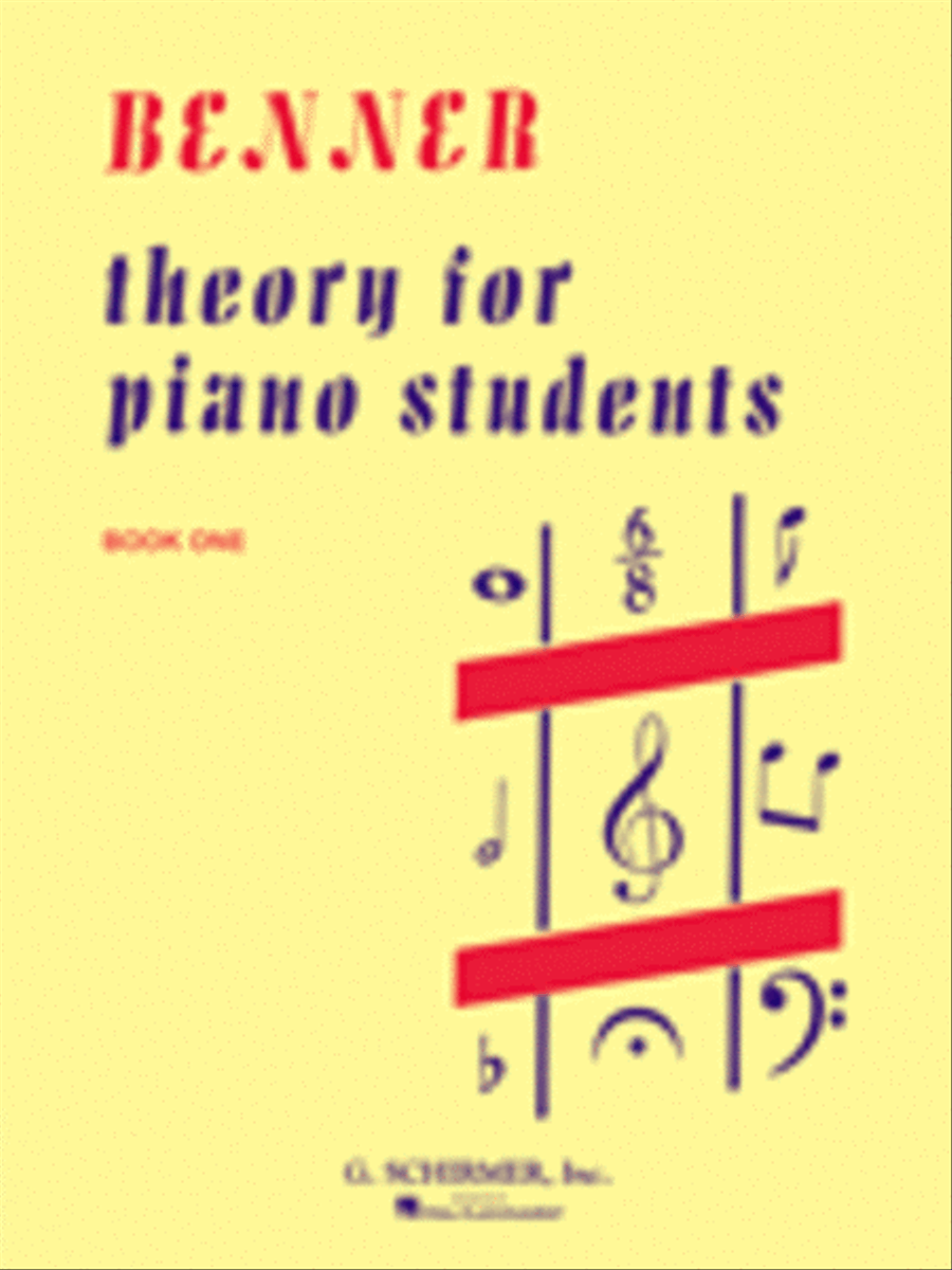 Theory for Piano Students - Book 1