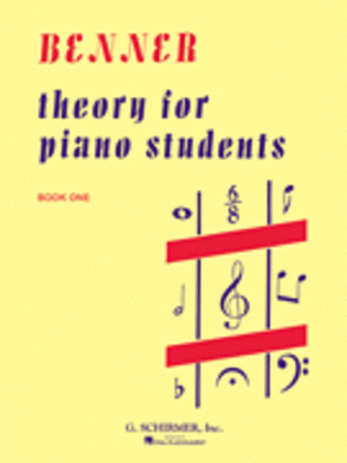 Book cover for Theory for Piano Students – Book 1