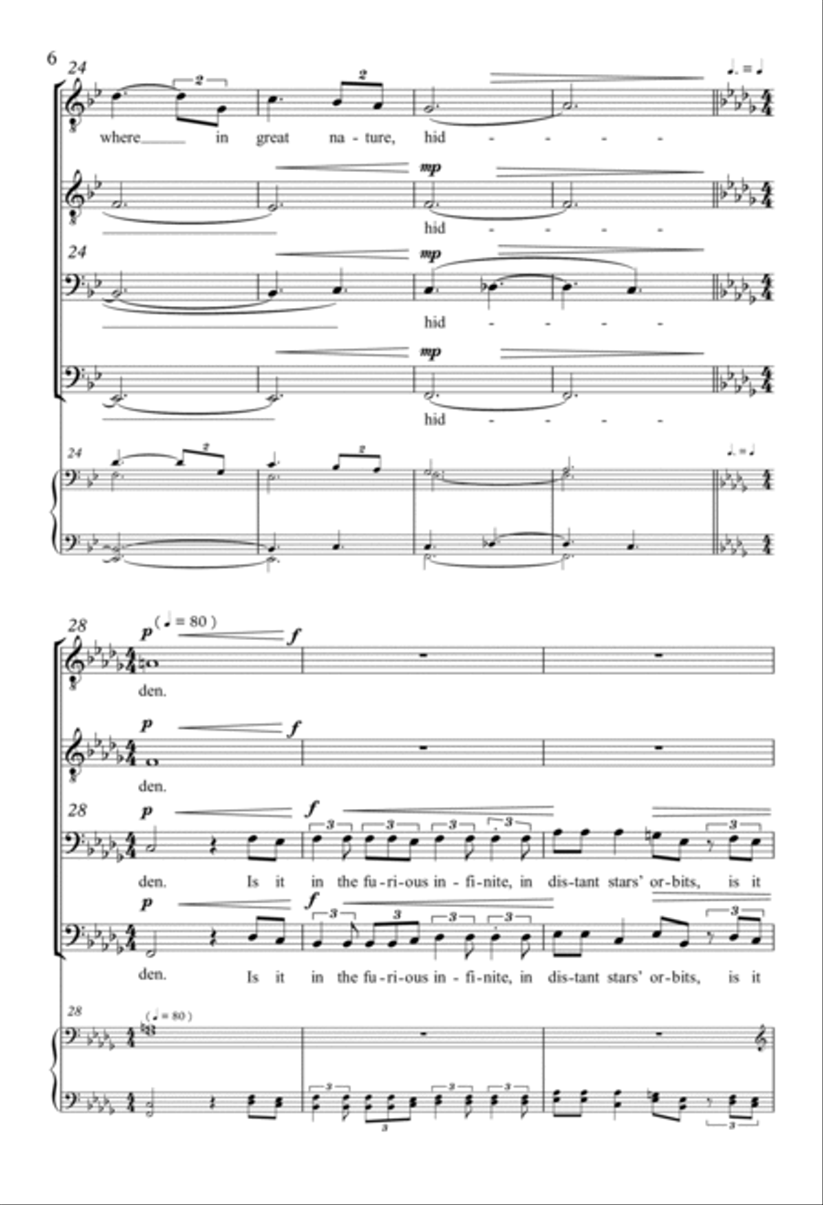 Original Harmony TTBB scores gallery preview page 4