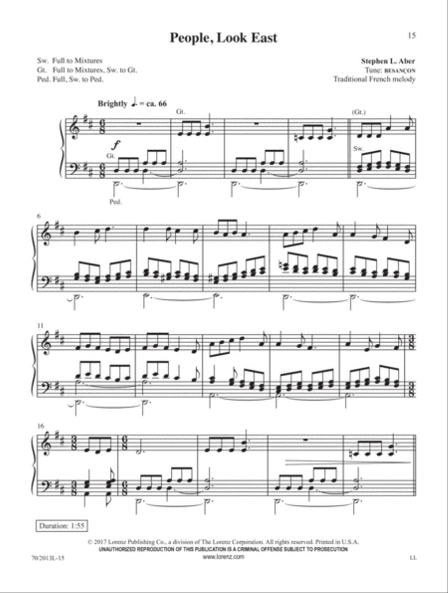 The Complete Organist, Vol. 2 Organ Solo scores gallery preview page 7